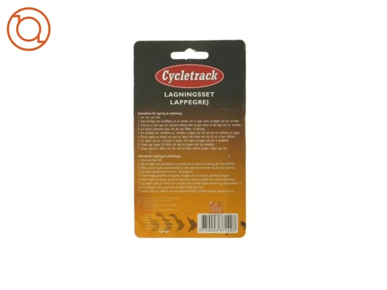 Billede 2 - Lappegrej fra Cykeltrack (str. 18 x 10 cm)