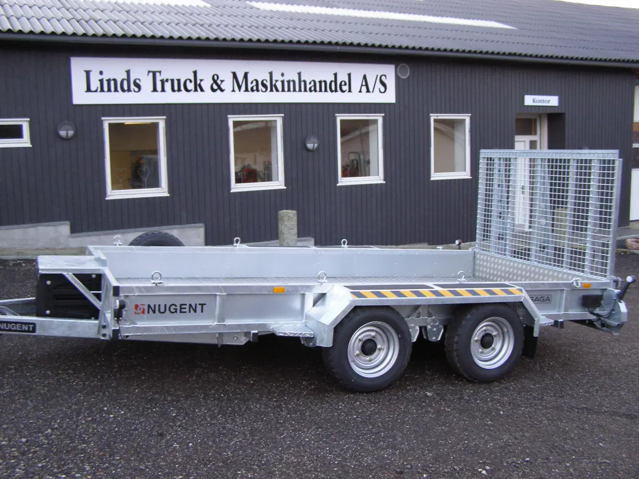 Billede 3 - Fabriksnye Kraftige Nugent maskintrailer 