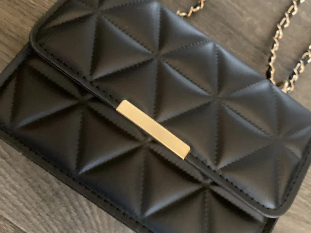 Billede 6 - Skuldertaske kunstlæder sort