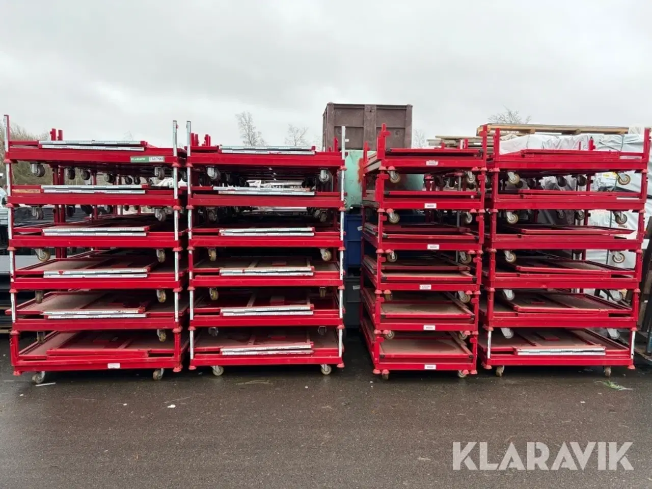 Billede 3 - Stabelbare rullevogne 40 styk