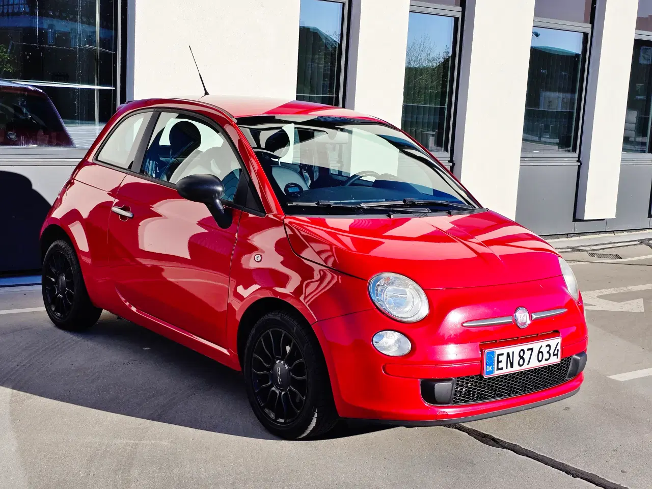 Billede 3 - Flot flot Fiat 500 Turbo - lav km og nysynet