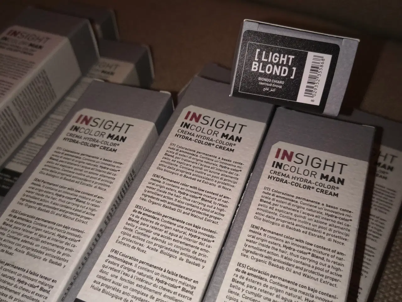 Billede 1 - 10 pakker Insight Incolor hårfarve