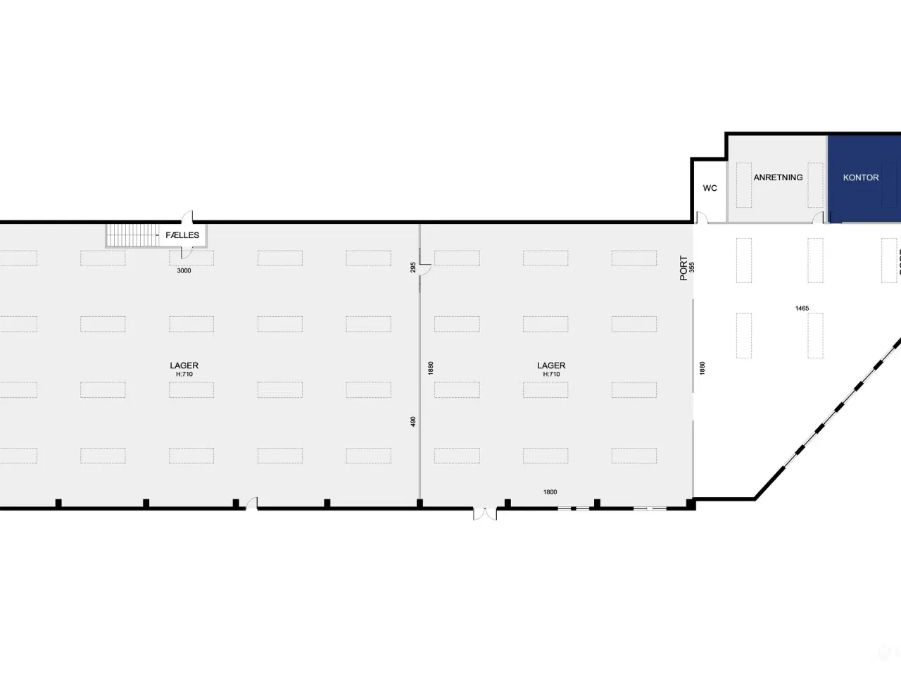 Billede 10 - Stor kontor og lagerejendom med ledige lejemål i varierende størrelser som gør det muligt at finde et lejemål efter behov
