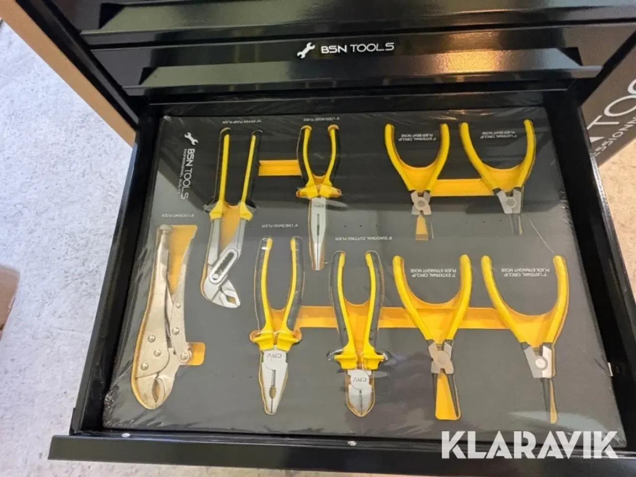 Billede 9 - Værktøjsskab BSN Tools 164 styks værktøj