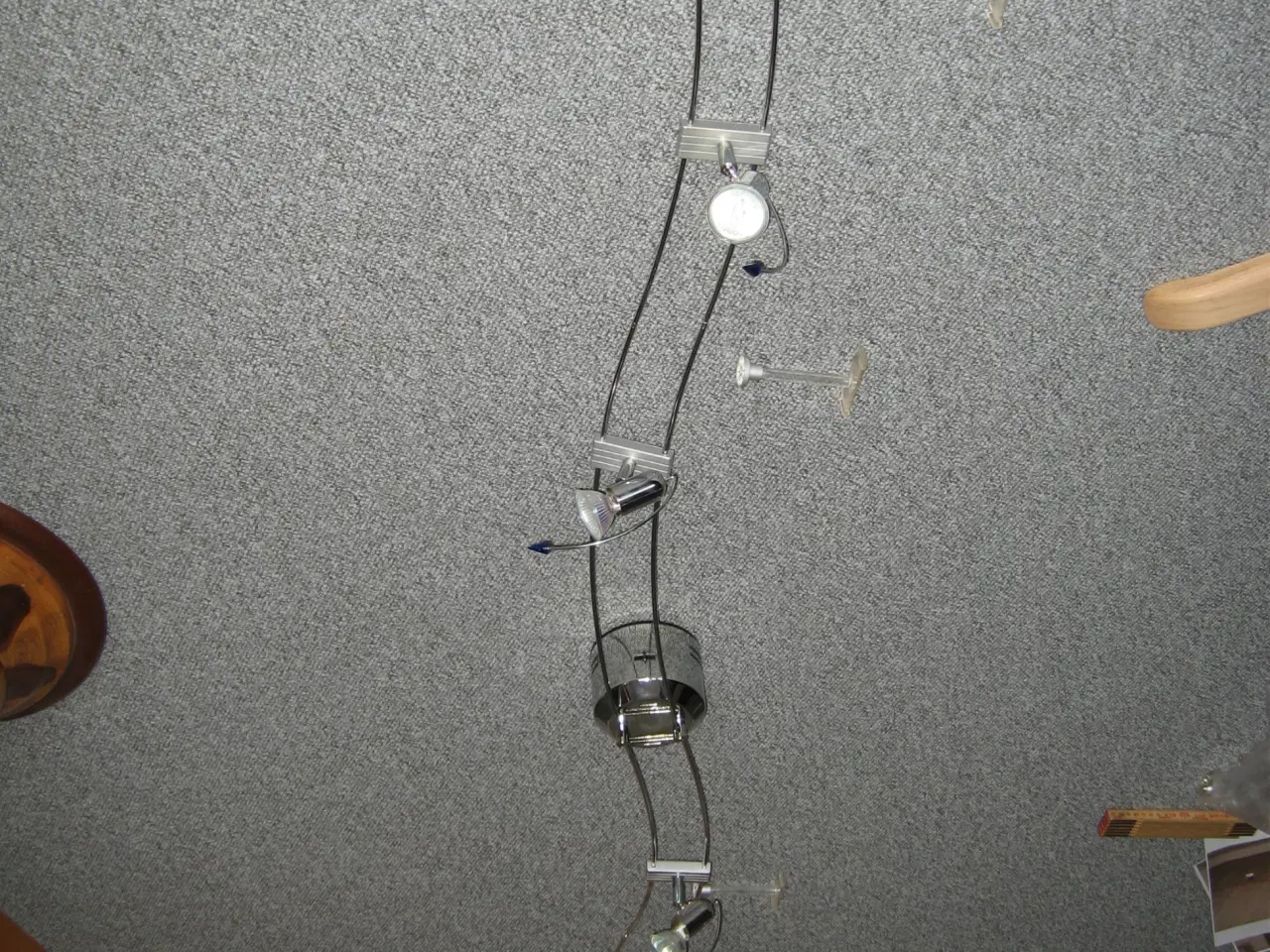 Billede 5 - Snoet Loftlampe med spot der kan drejes