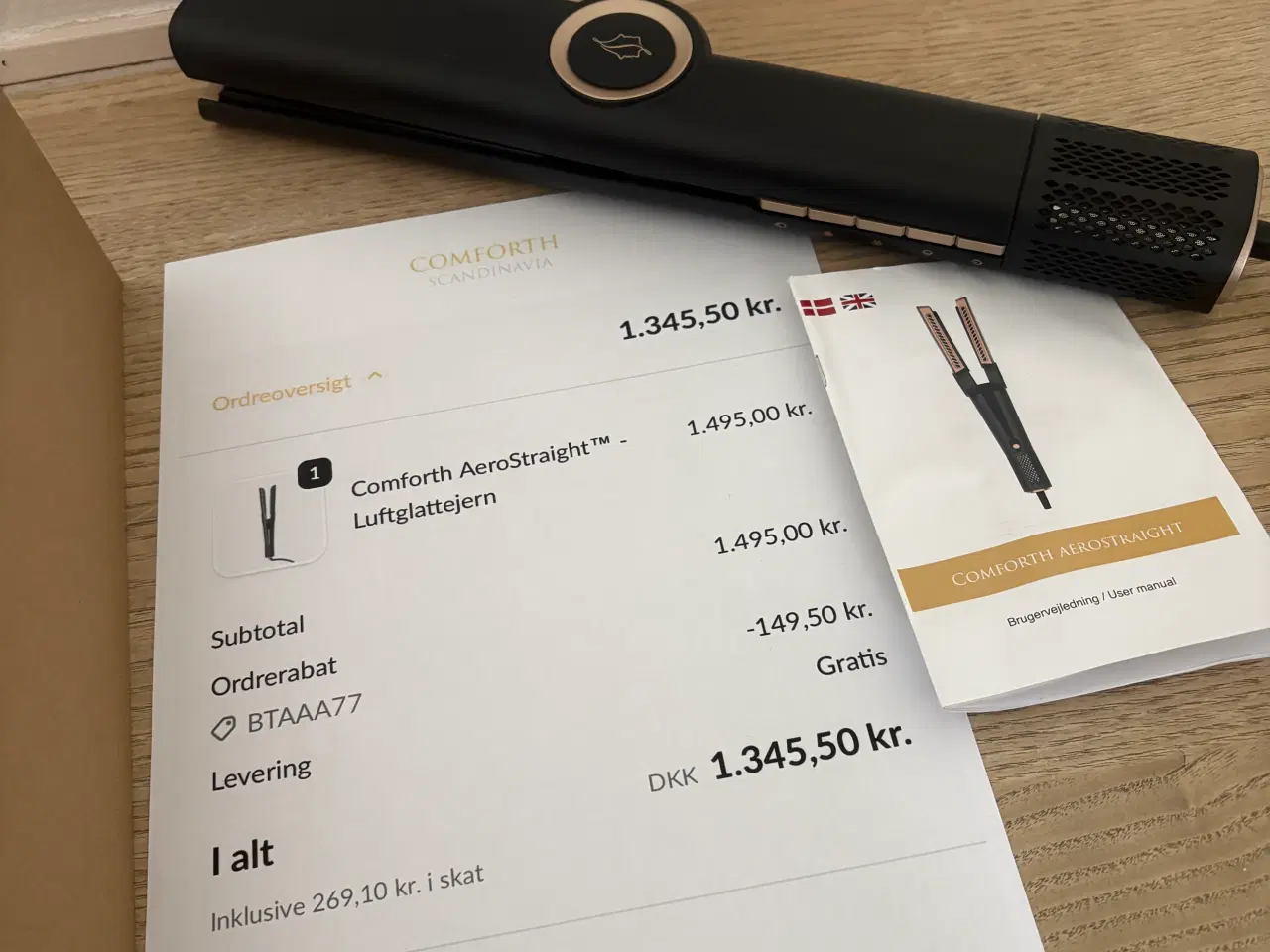 Billede 5 - Aerostraight luft glatjern