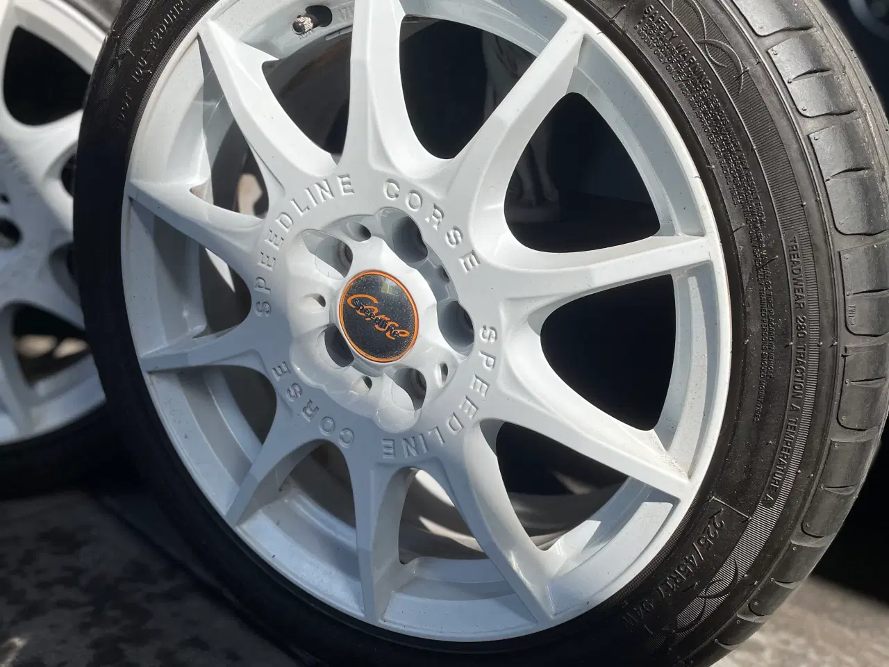 Billede 1 - Speedline Corse hvide Alufælge 