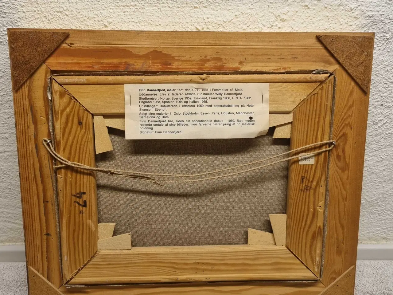 Billede 5 - Finn Dannerfjord maleri
