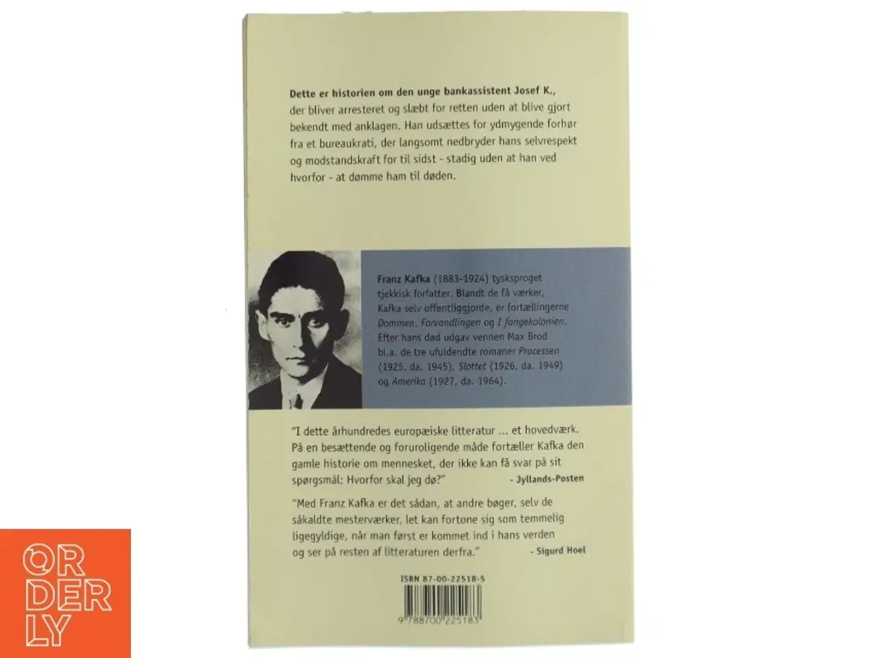 Billede 2 - Processen af Franz Kafka (Bog)