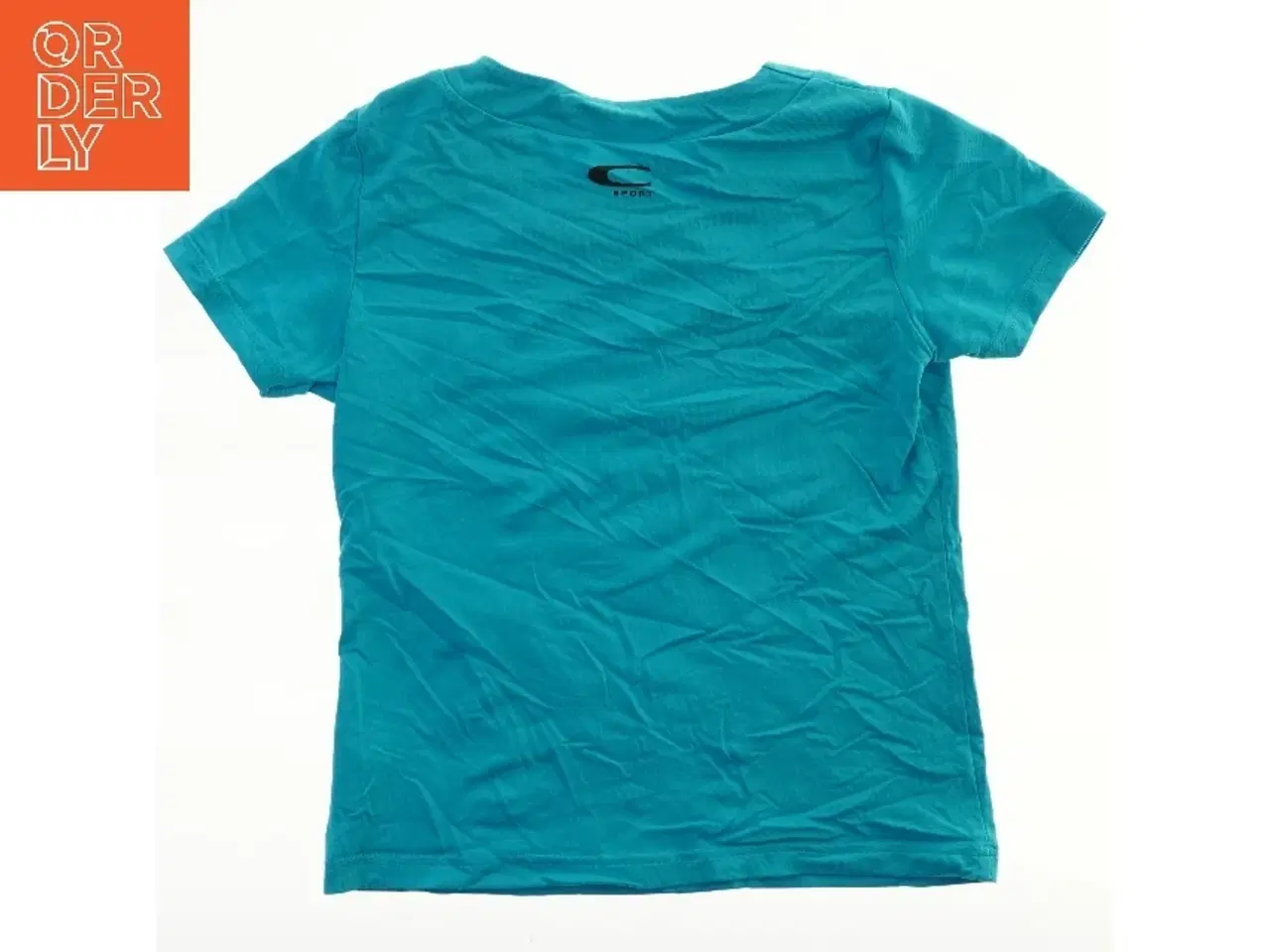 Billede 1 - T-Shirt med dekorativt motiv fra Caritesport (str. 140)