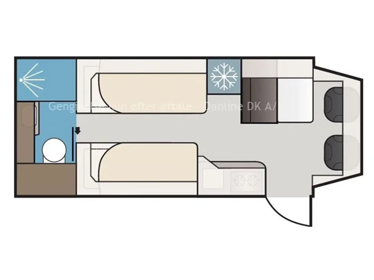 Billede 12 - 2025 - Kabe Novum 750 T   Kabe Novum 750 T 2025 - Se den nu hos Camping-Specialisten.dk