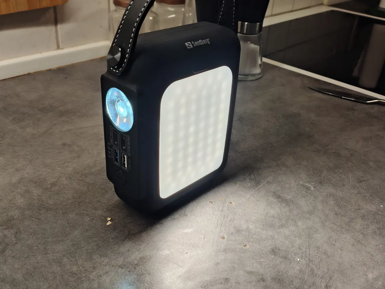 Billede 2 - Sandberg Hand Crank Powerbank 20000 mAh Powerbank 