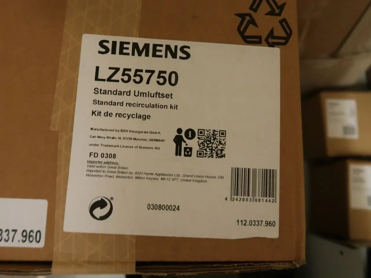 Billede 2 - Stort parti Siemens dele til emhætter m.m.