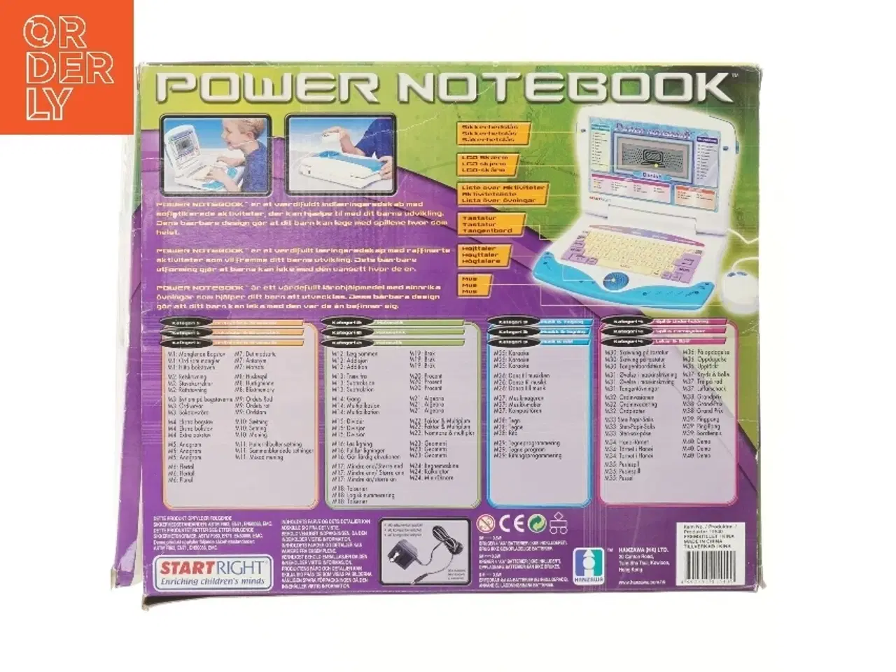 Billede 2 - Power Notebook legetøjscomputer fra Startright (str. 28x19,5 cm)