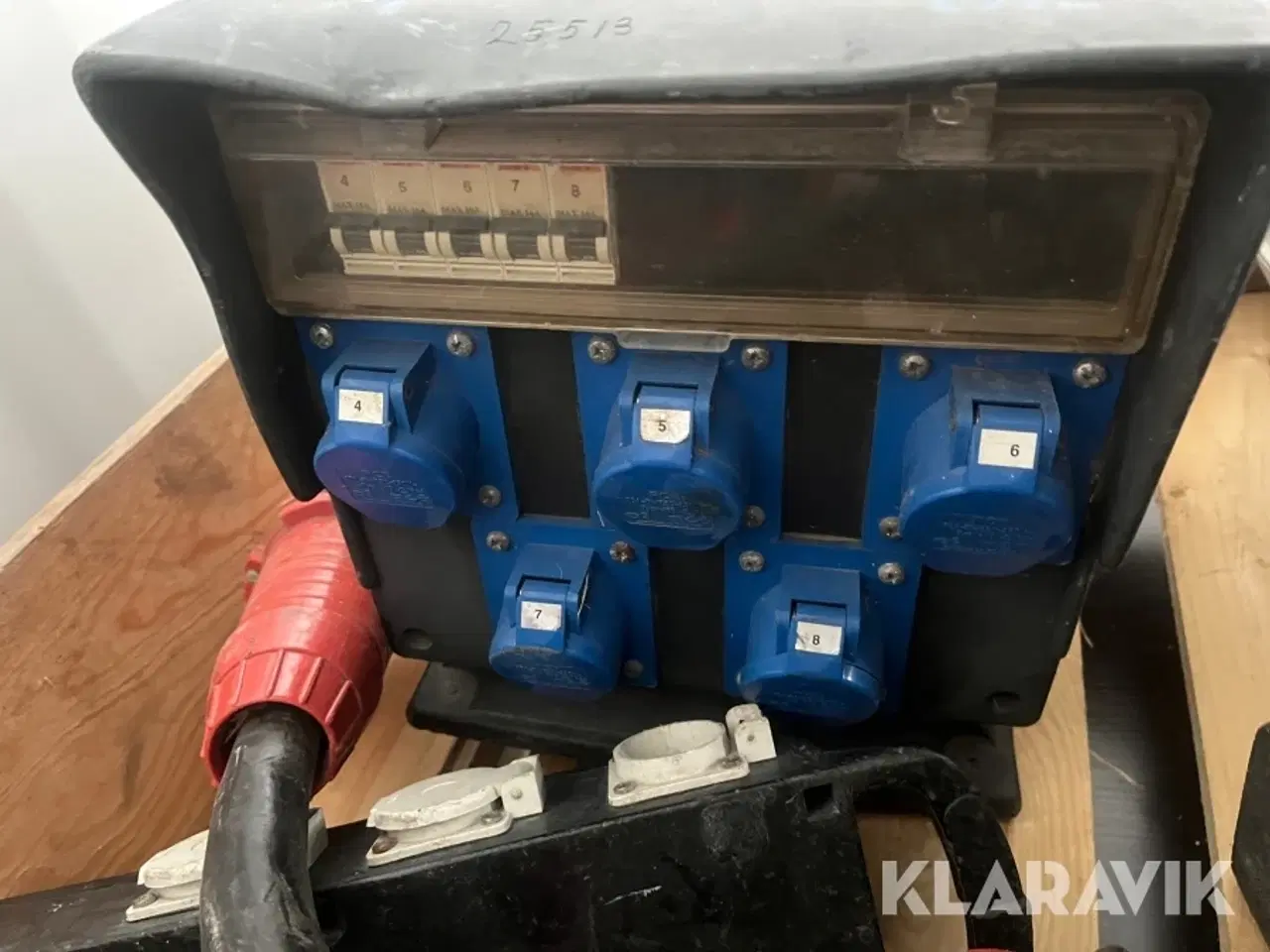 Billede 9 - Blandet el dele byggetavler samt lys rør