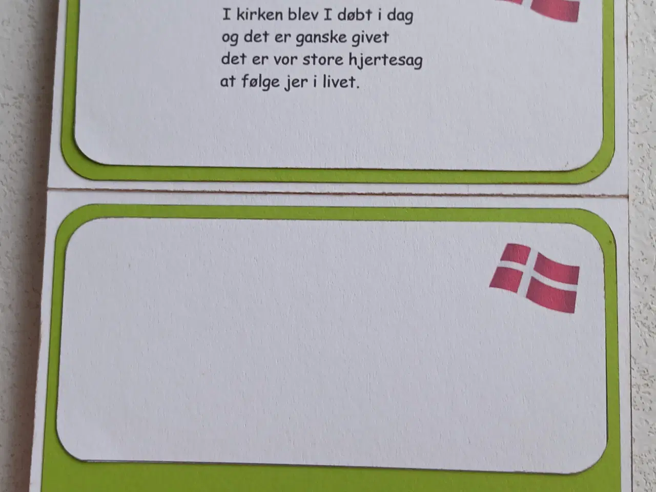 Billede 2 - Tvillinger dåbskort til salg