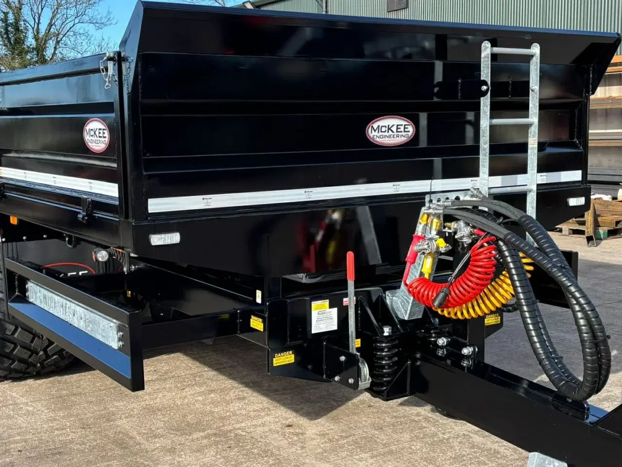 Billede 3 - McKee 16T entrepenørvogn med nedfoldbare sider
