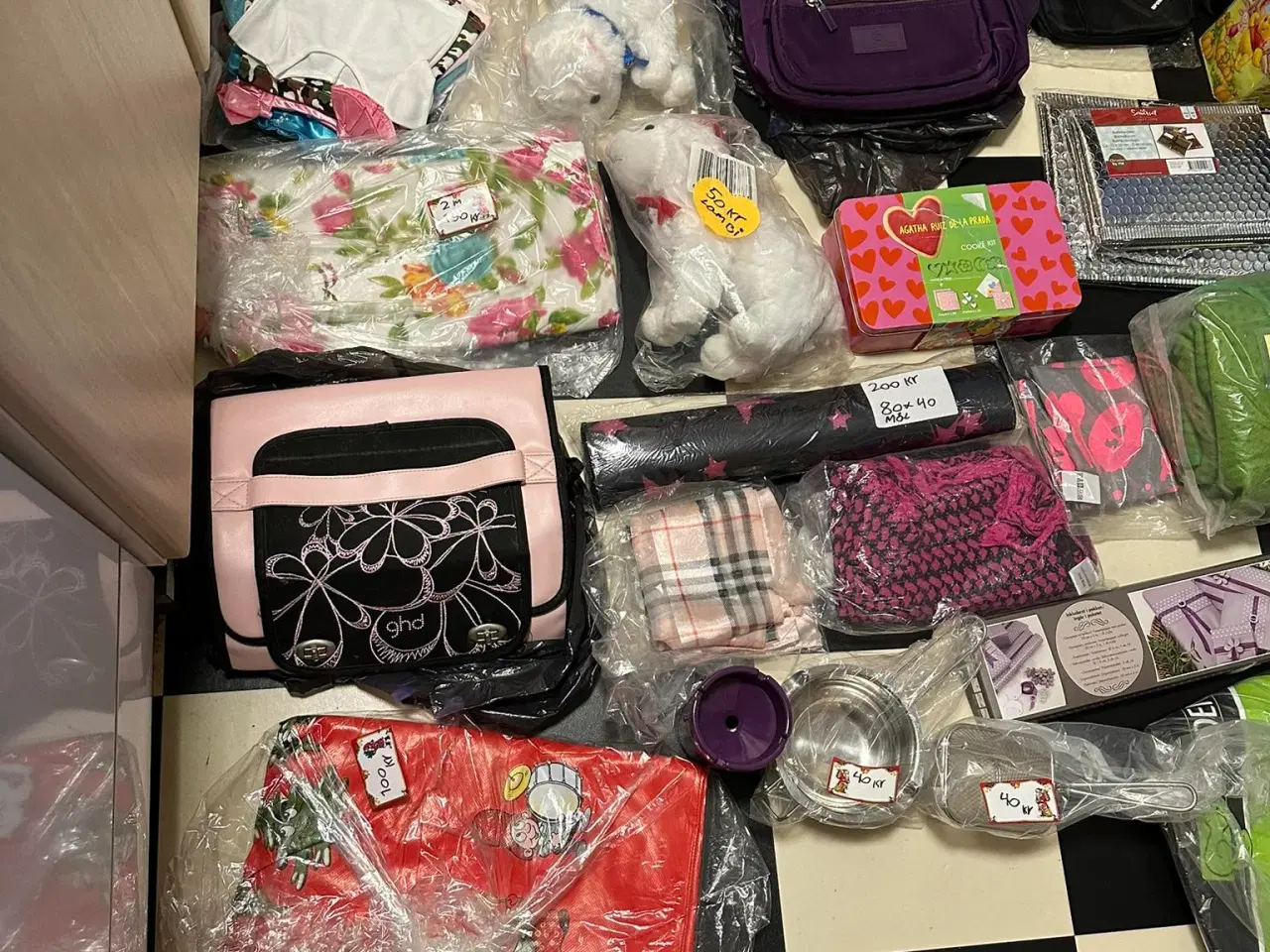 Billede 2 - juledug rød