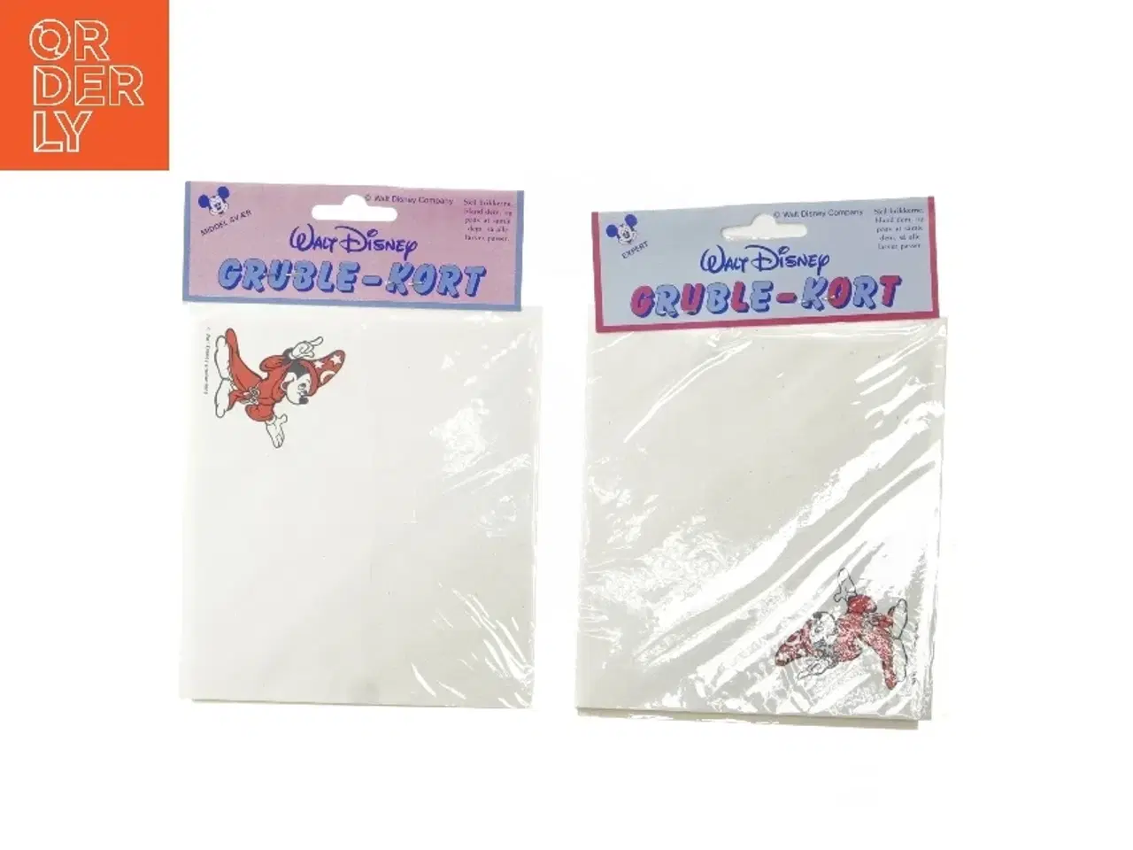 Billede 2 - Disney gruble-kort fra Disney (str. 12,5x18,5 cm)