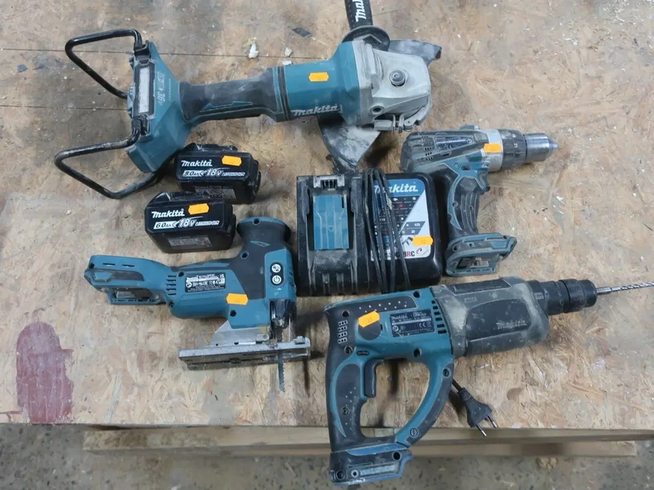 Billede 1 - 4 stk. akku maskiner MAKITA