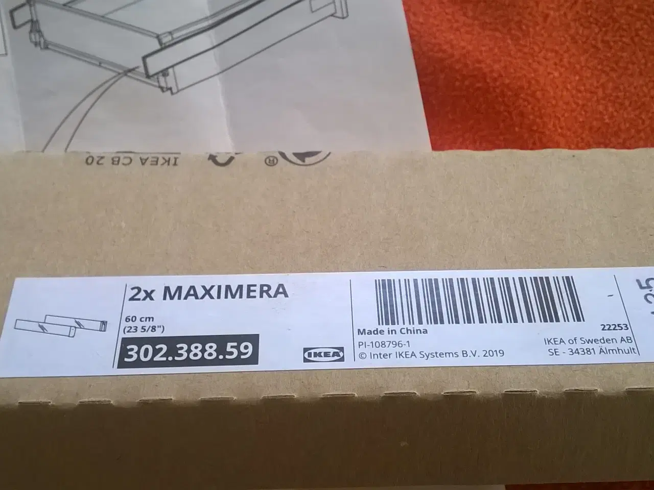 Billede 1 - Ikea sideforhøjning maximera