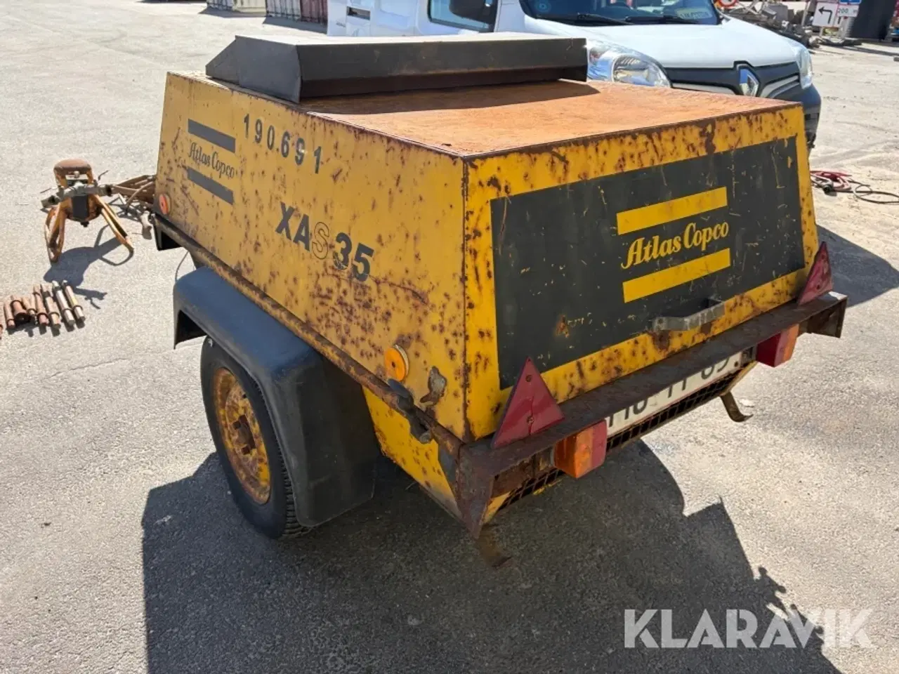 Billede 11 - Kompressor Atlas Copco XAS35 med tilbehør