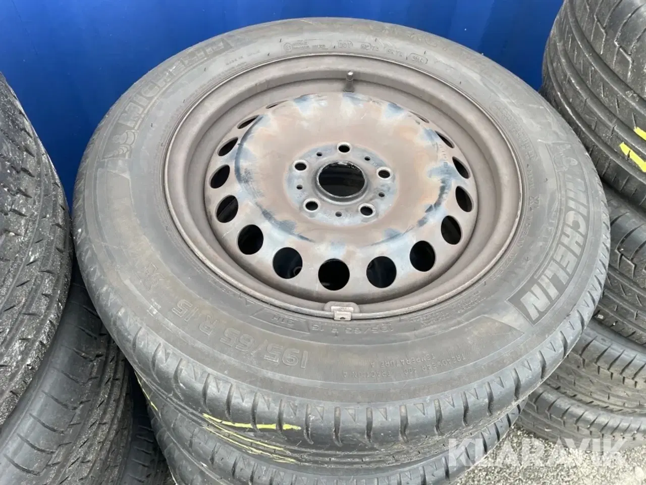 Billede 8 - Alu/stålfælge VW 5x112 7 sæt.