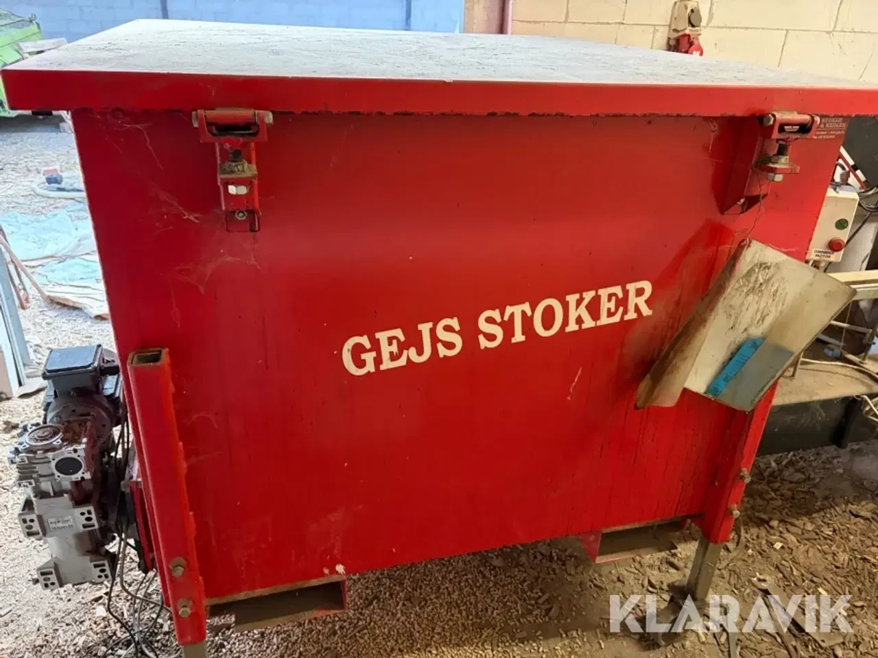 Billede 3 - Pillefyr Gejs stoker