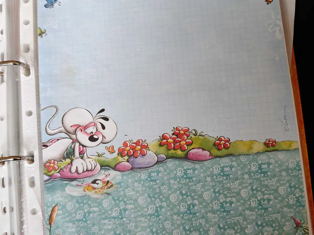 Billede 20 - Diddlepapir i mappe 