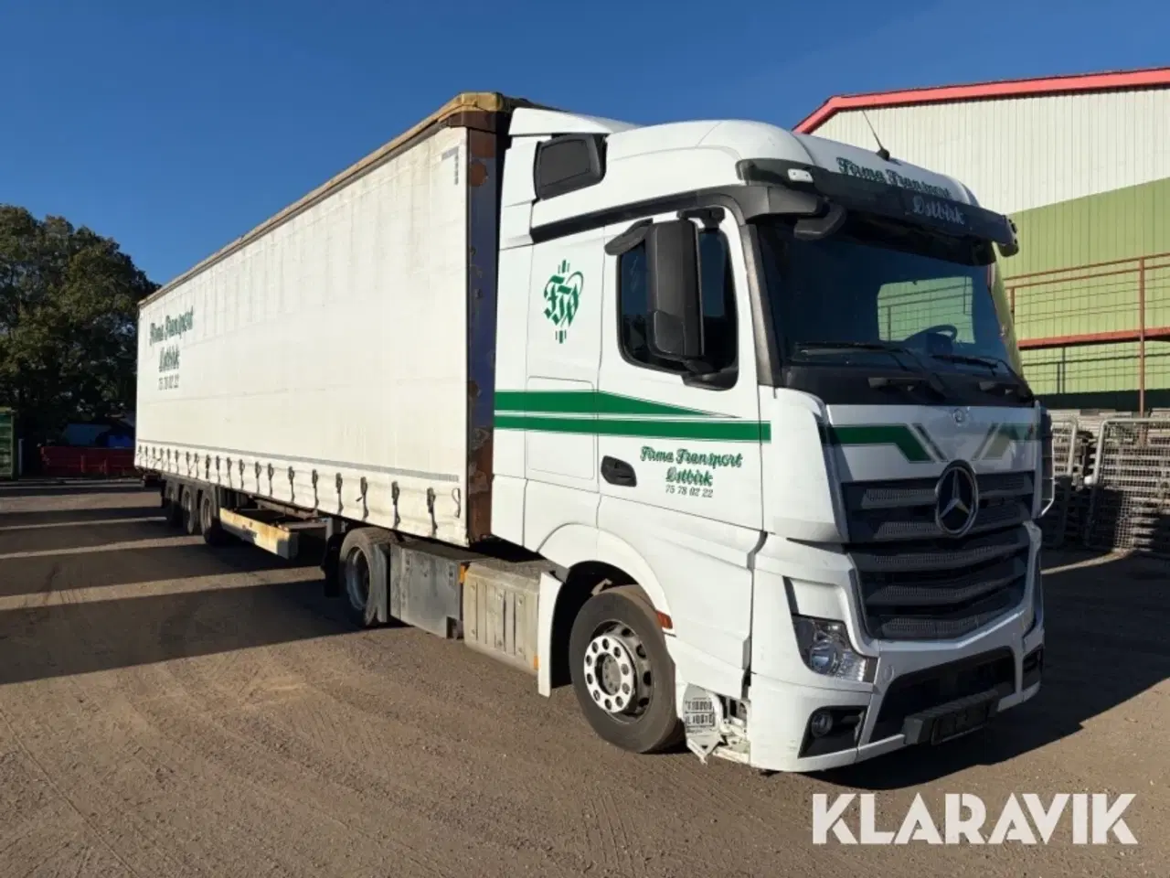 Billede 2 - Lastbil m/hænger Mercedes-Benz Actros