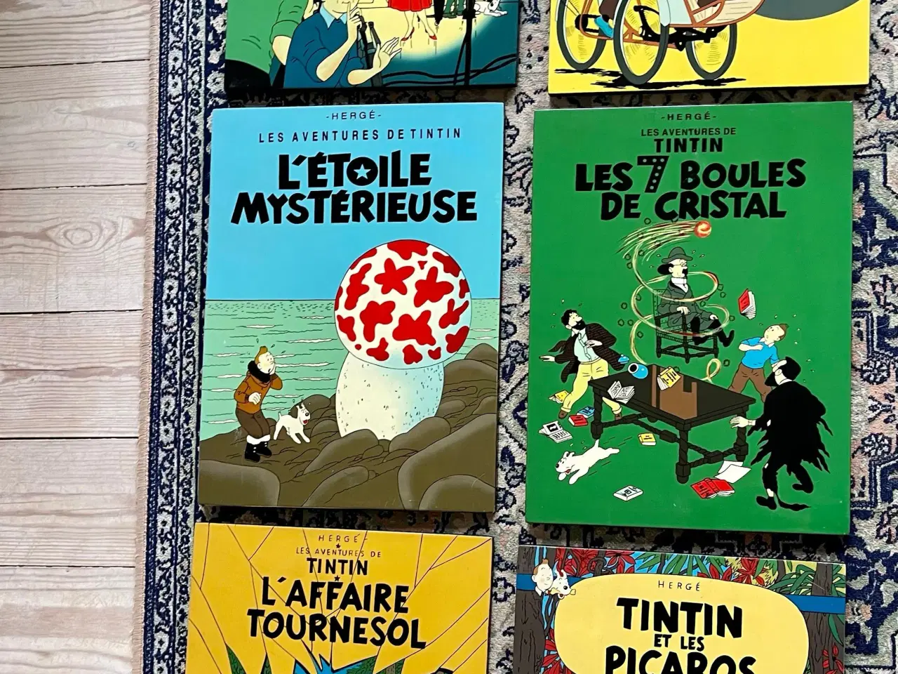 Billede 7 - Plakater i lak Tintin