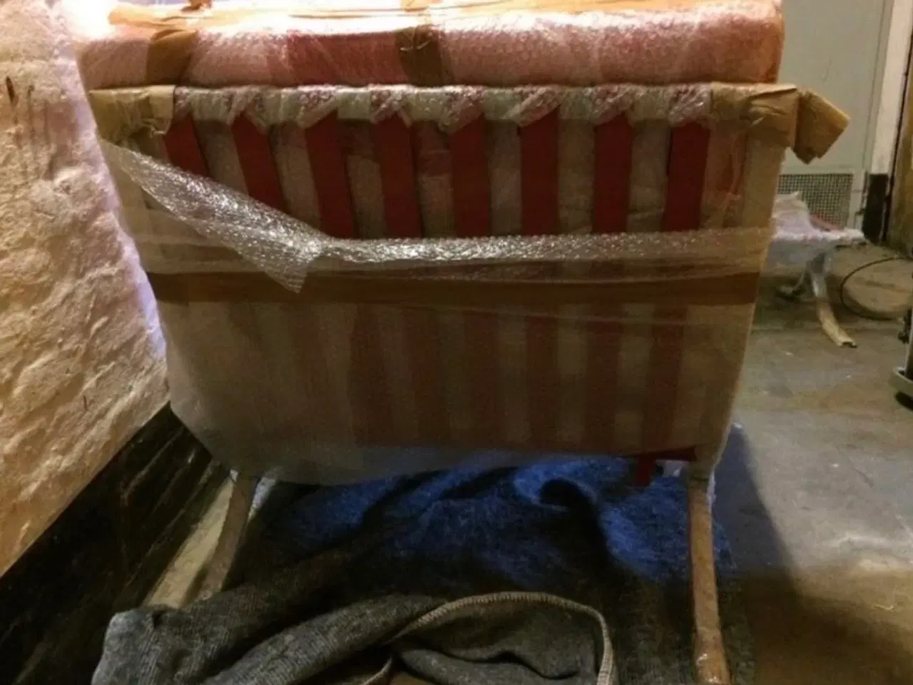 Billede 5 - Chaiselong stol med skammel læder