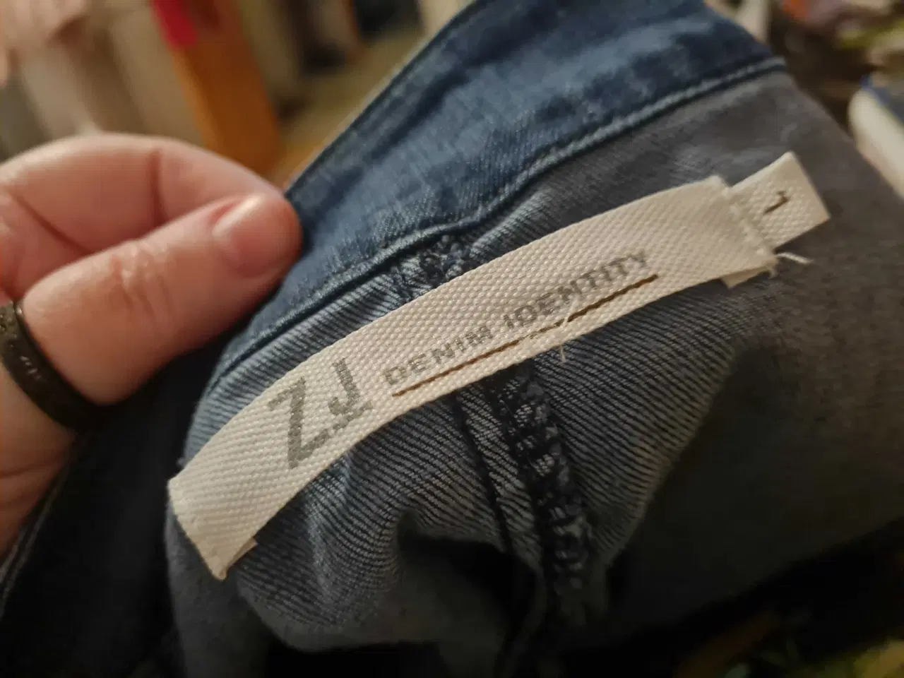 Billede 9 - Denim bolero/ kort jakke str 50