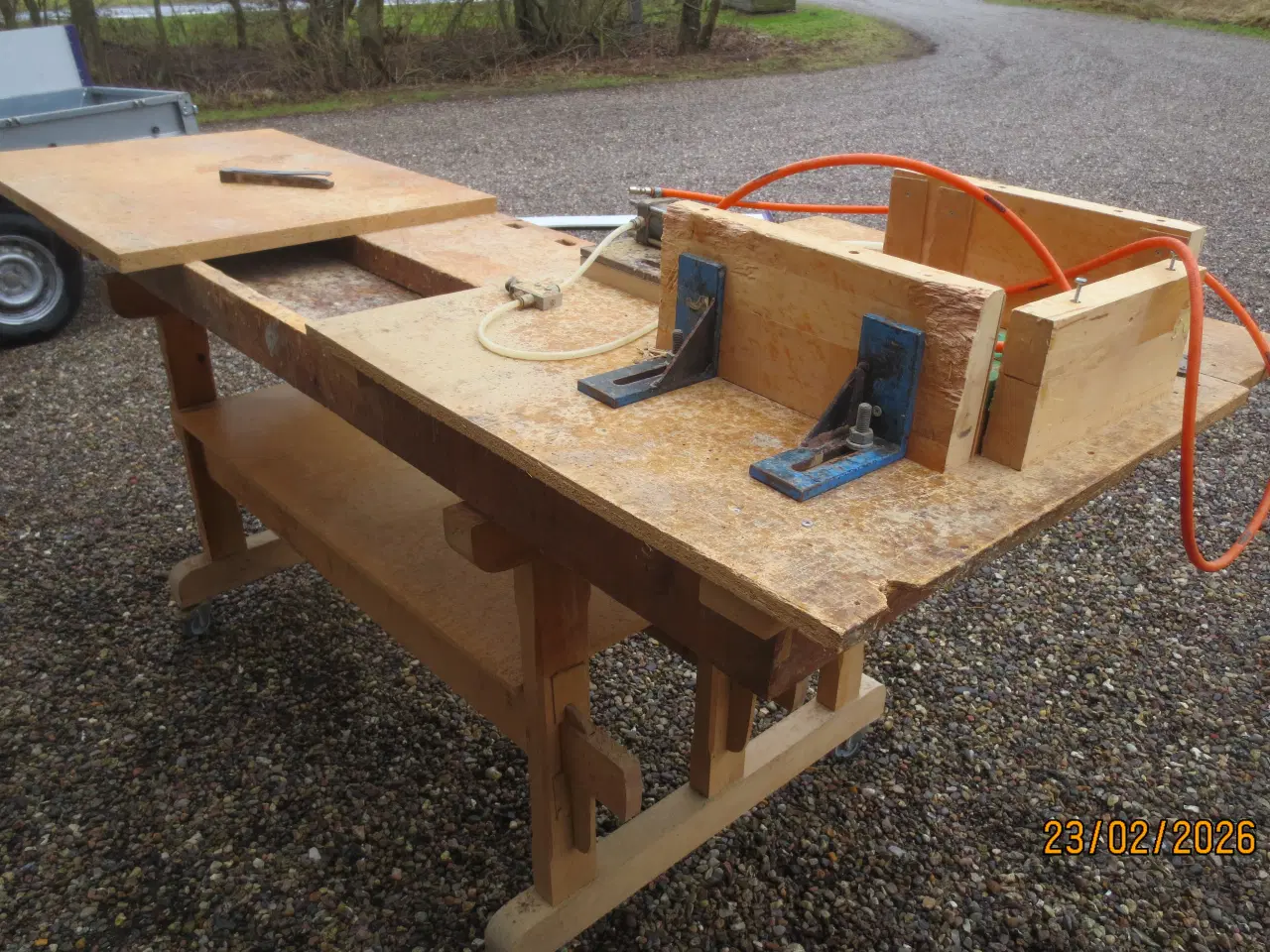 Billede 2 - 1 stk Rigtig Snedker Høvlebænk