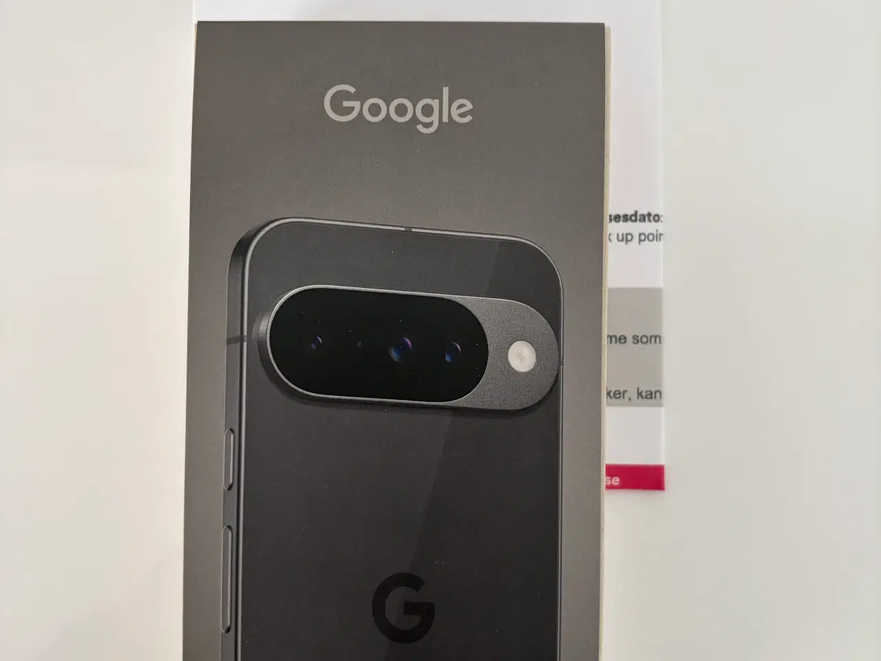 Billede 1 - Google Pixel 10 – Helt ny uåbnet (Obsidian/sort) –
