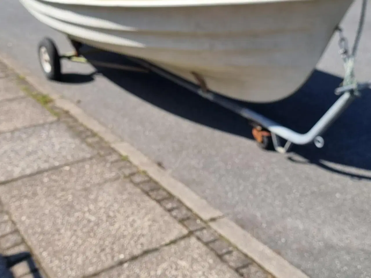 Billede 8 - Saga7 jolle med ophalervogn og motor