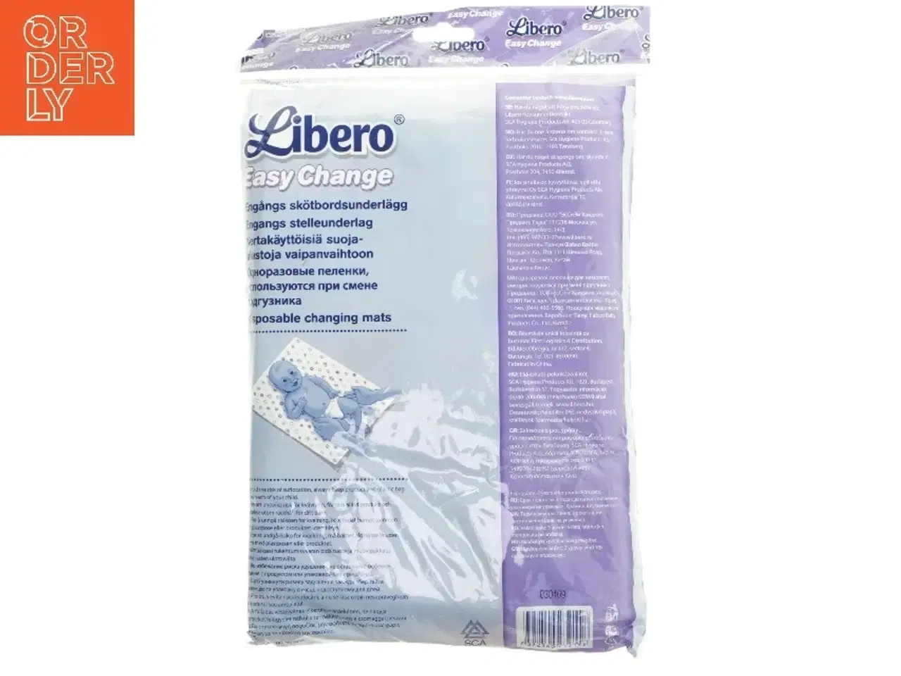 Billede 3 - Libero Easy Change engangs skifteunderlag fra Libero (str. 6 stk cm)