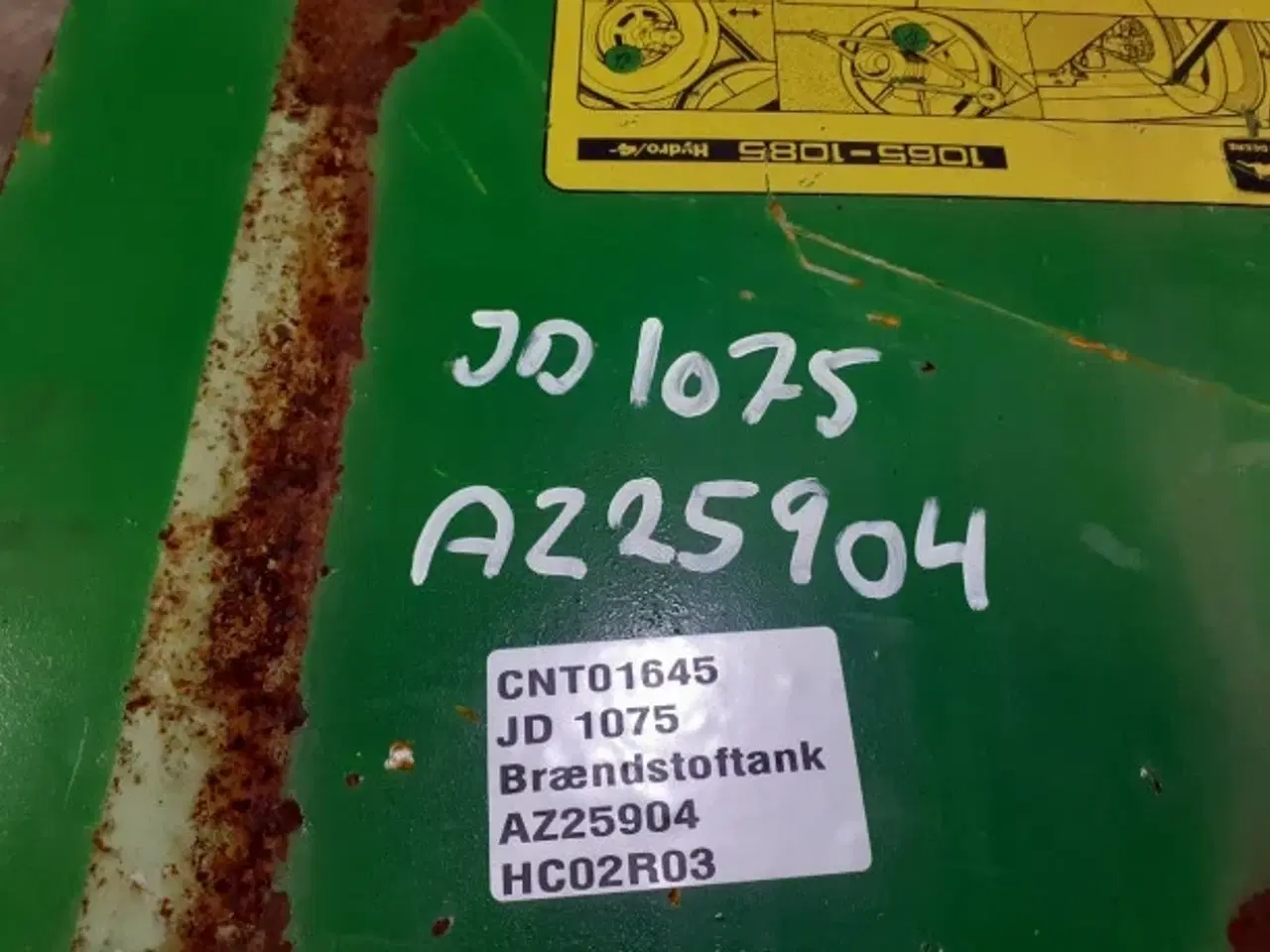 Billede 7 - John Deere 1075 Dieseltank AZ25904