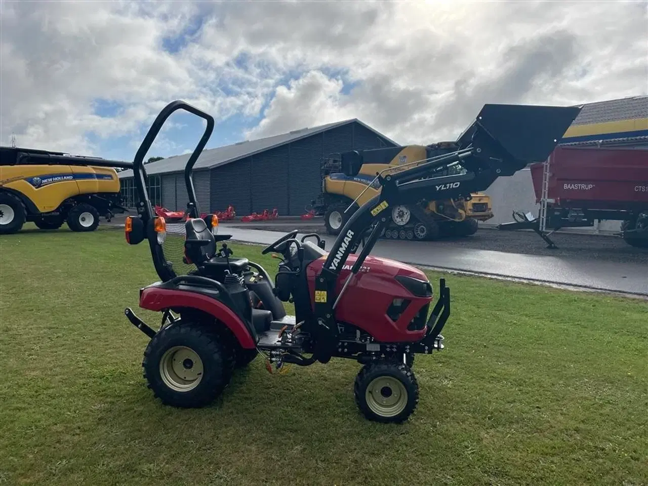 Billede 3 - Yanmar SA 221 4WD Inkl. Frontlæsser og skovl