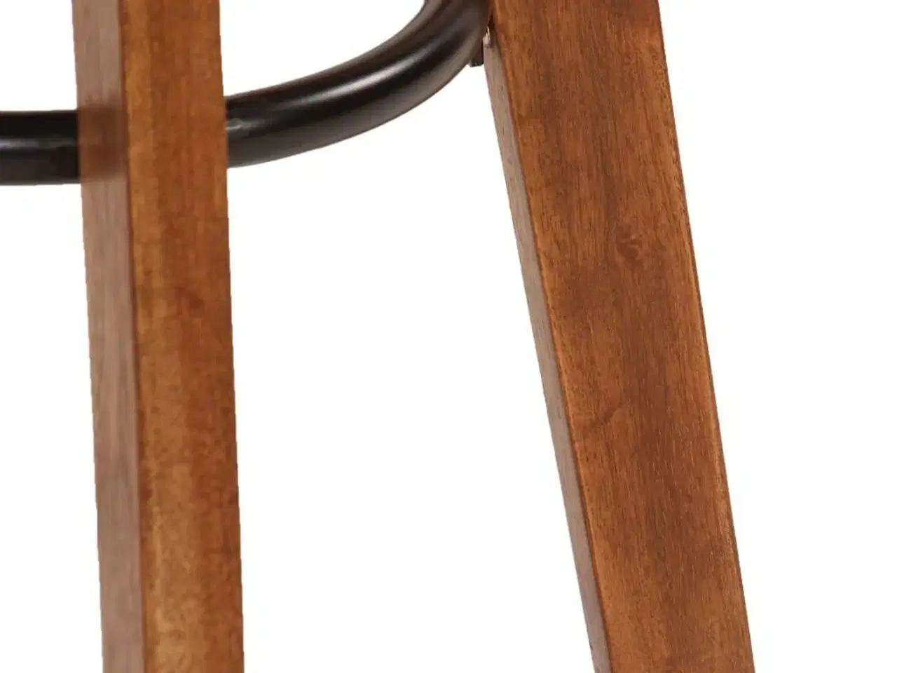 Billede 6 - Barstole 2 stk. ægte læder og massivt akacietræ