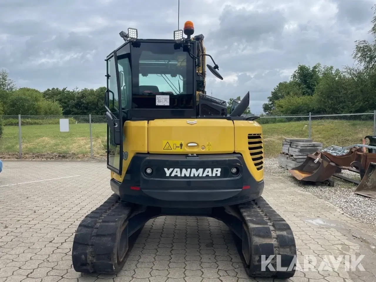 Billede 6 - Gravemaskine Yanmar Vio80-1A med rotortilt