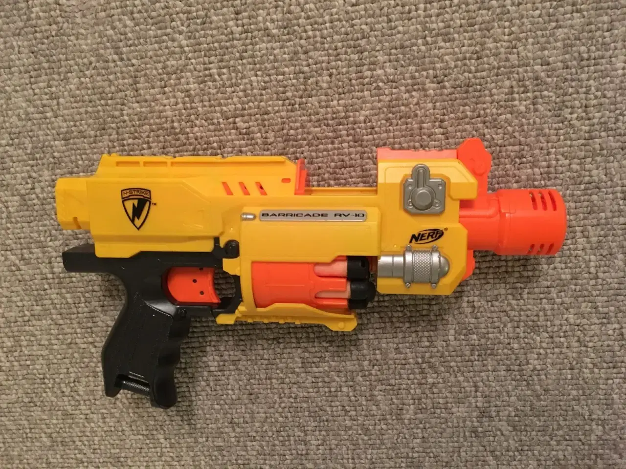 Billede 2 - NERF N-strike RV10Barricade+lille pistol