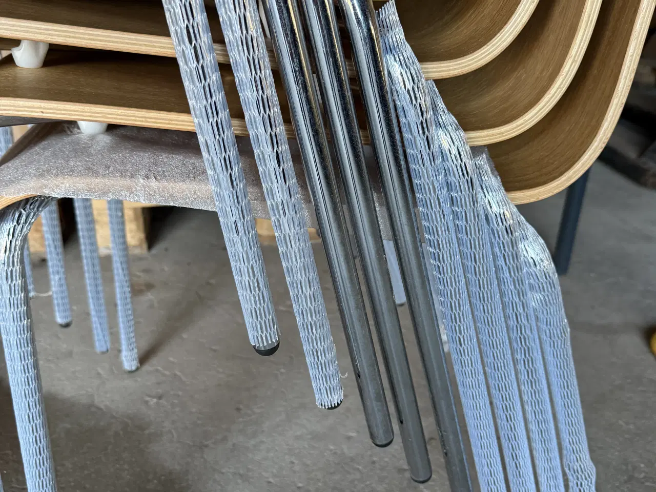 Billede 5 - 10 stk. nye Cafe VII Stole i formspændt finer