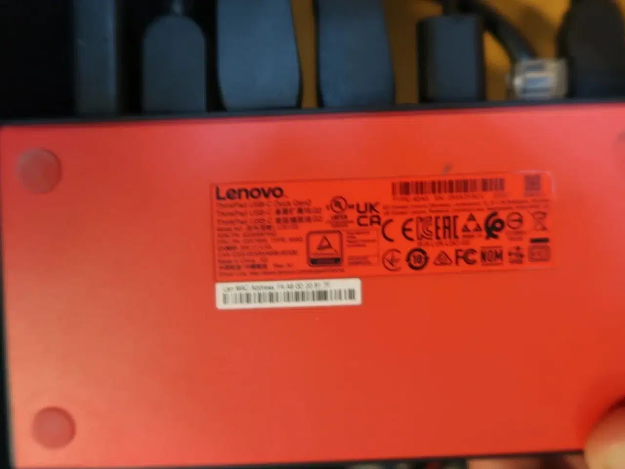 Billede 2 - Dockingstation LENOVO ThinkPad USB-C Dock Gen2