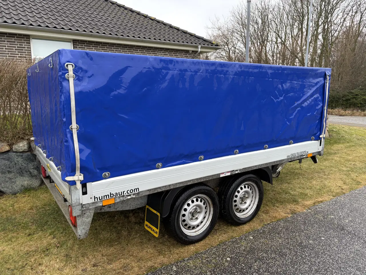 Billede 4 - Humbaur boogietrailer HT 253118 med lav presnning