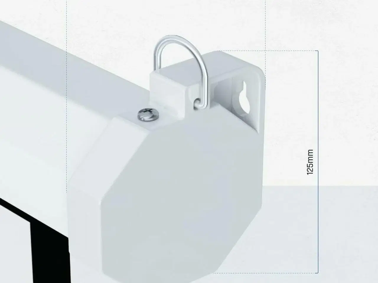 Billede 13 - Projektorlærred 72" 16:9 - manuel autostop