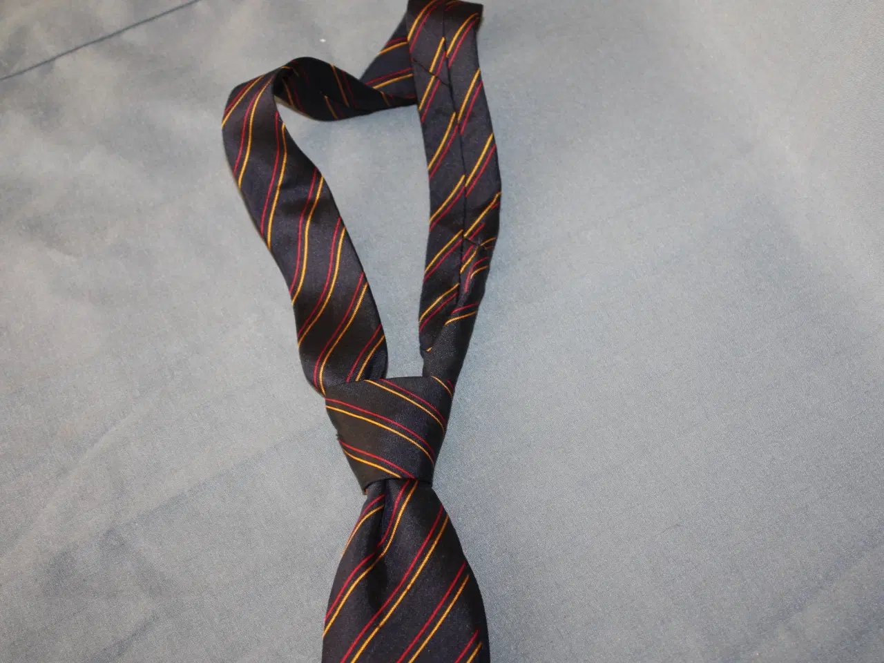 Billede 5 - Marchi Silke slips med Viborg logo  Thai silk 100%