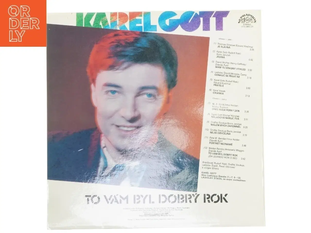 Billede 2 - Karel Gott - To Vám Byl Dobrý Rok LP fra Supraphon