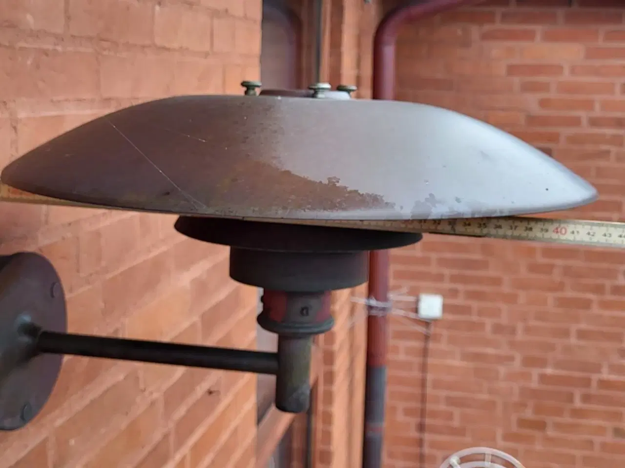 Billede 1 - Ph 4 1/2 -3 udendørs væglampe i kobber