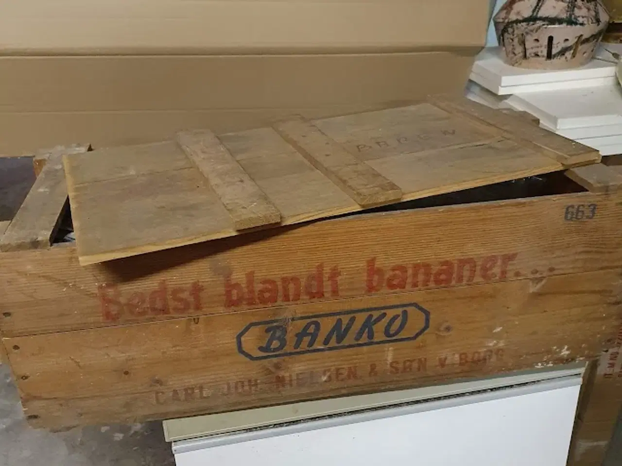 Billede 3 - Banankasser med låg